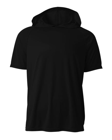 A4 Men's Short Sleeve Hooded Tee Mens Apparel Shirts & Tops