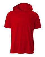 A4 Men's Short Sleeve Hooded Tee Mens Apparel Shirts & Tops