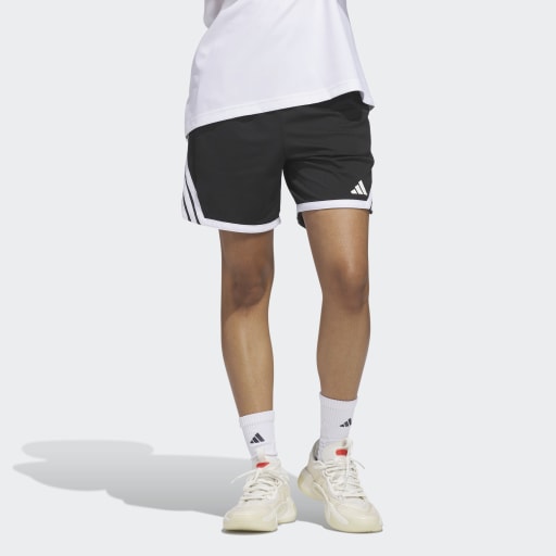 adidas Women's Everyday Pro Reversible Basketball Shorts (Tall)-1