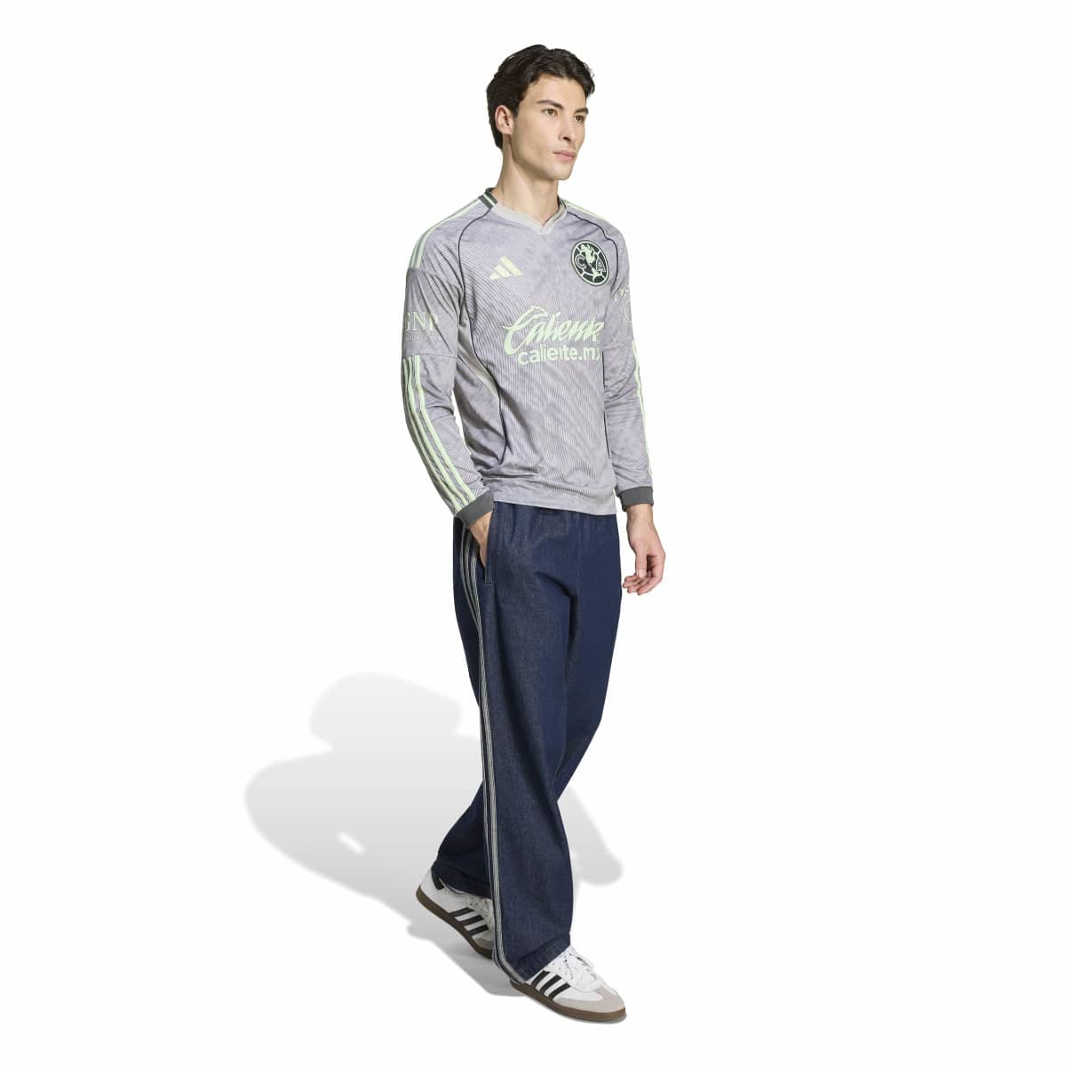 adidas Men's Club America 25/26 Third Jersey Long Sleeve-3