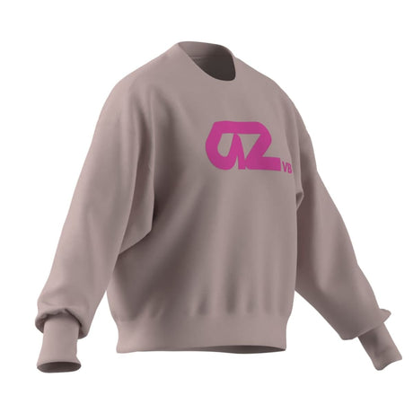 adidas Women's LOVB City Graphics Pullover Crew-9