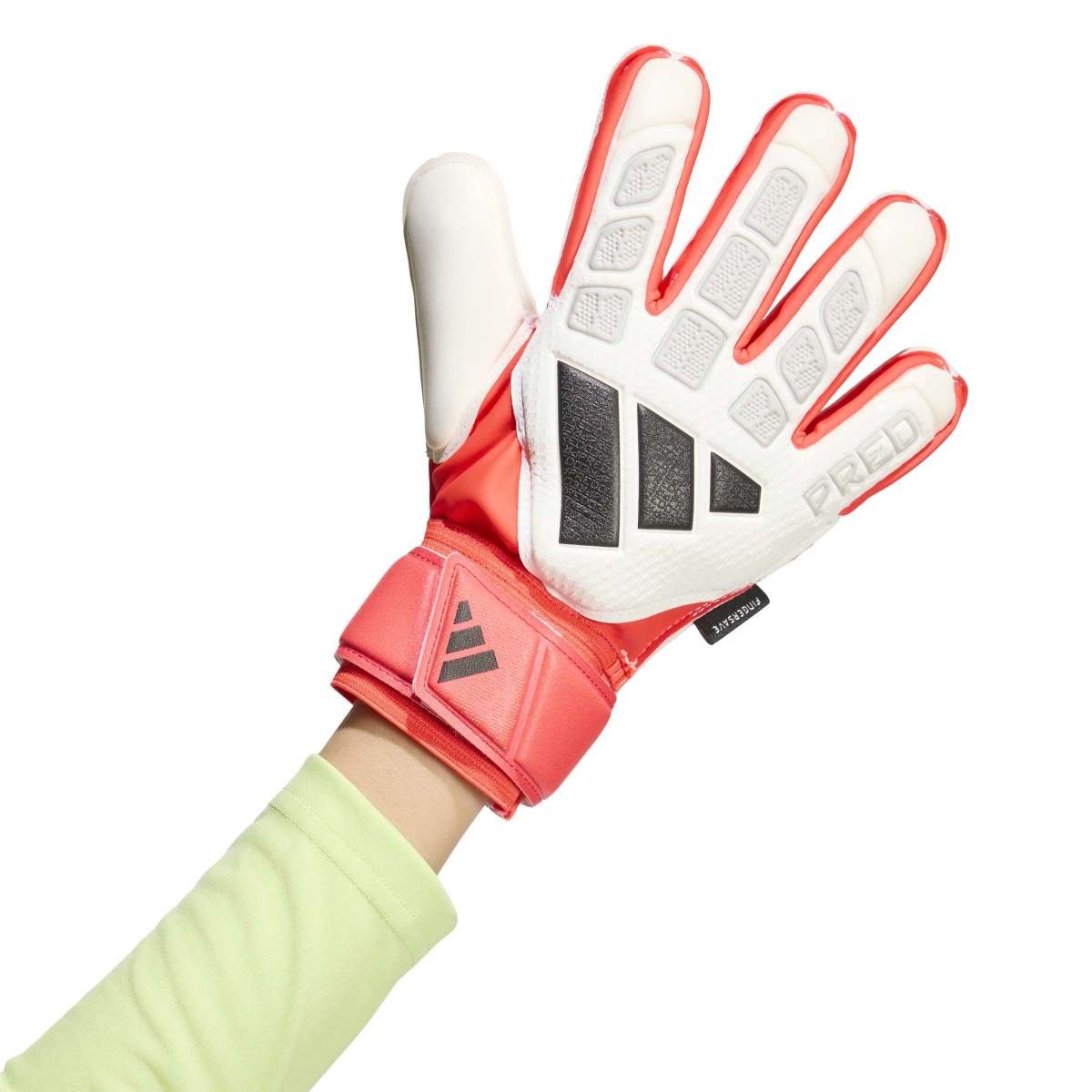 adidas Youth Predator Match Fingersave Goalkeeper Gloves-2