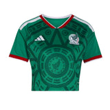 adidas Women's Mexico 26 Home Cropped Jersey-1