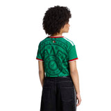 adidas Women's Mexico 26 Home Cropped Jersey-2