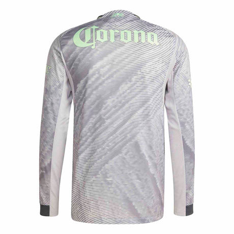 adidas Men's Club America 25/26 Third Authentic Long Sleeve Jersey-2