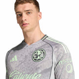 adidas Men's Club America 25/26 Third Authentic Long Sleeve Jersey-5