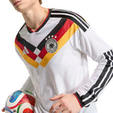 adidas Men's Germany 26 Home Authentic Long Sleeve Jersey-7