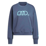 adidas Women's LOVB City Graphics Pullover Crew-1