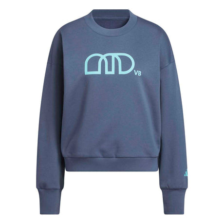 adidas Women's LOVB City Graphics Pullover Crew-1