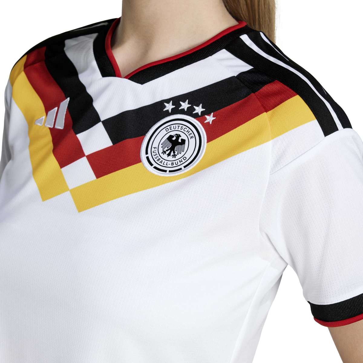 adidas Women's Germany 26 Home Cropped Jersey-4