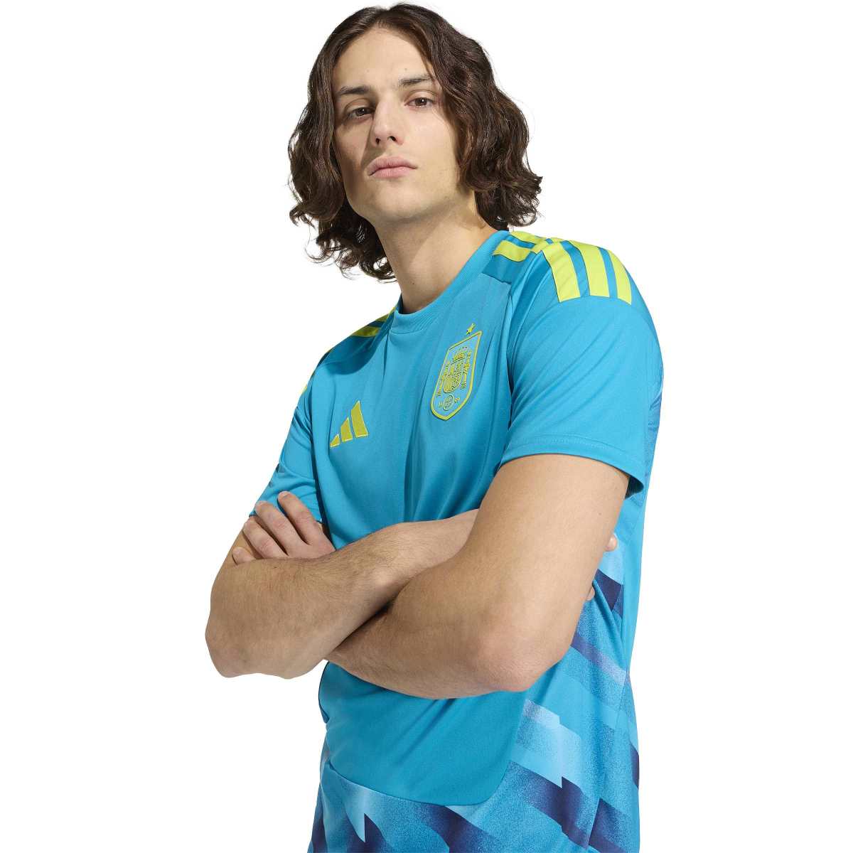 adidas Men's Spain 26 Home Goalkeeper Jersey-6