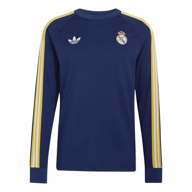 adidas Men's Real Madrid Originals Long Sleeve T-Shirt-1