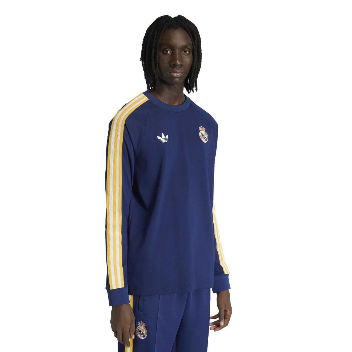 adidas Men's Real Madrid Originals Long Sleeve T-Shirt-2