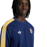 adidas Men's Real Madrid Originals Long Sleeve T-Shirt-6