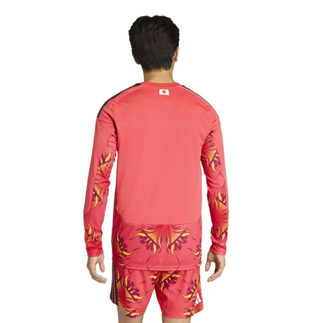 adidas Men's Japan 26 Home Long Sleeve Goalkeeper Jersey -2