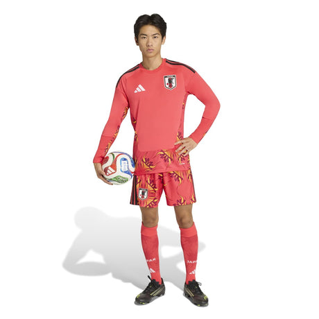 adidas Men's Japan 26 Home Long Sleeve Goalkeeper Jersey -4