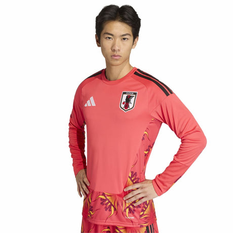 adidas Men's Japan 26 Home Long Sleeve Goalkeeper Jersey -5