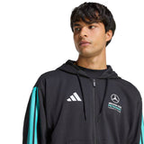 adidas Men's Mercedes - AMG Petronas Formula 1 Team DNA Full Zip Hoodie-5