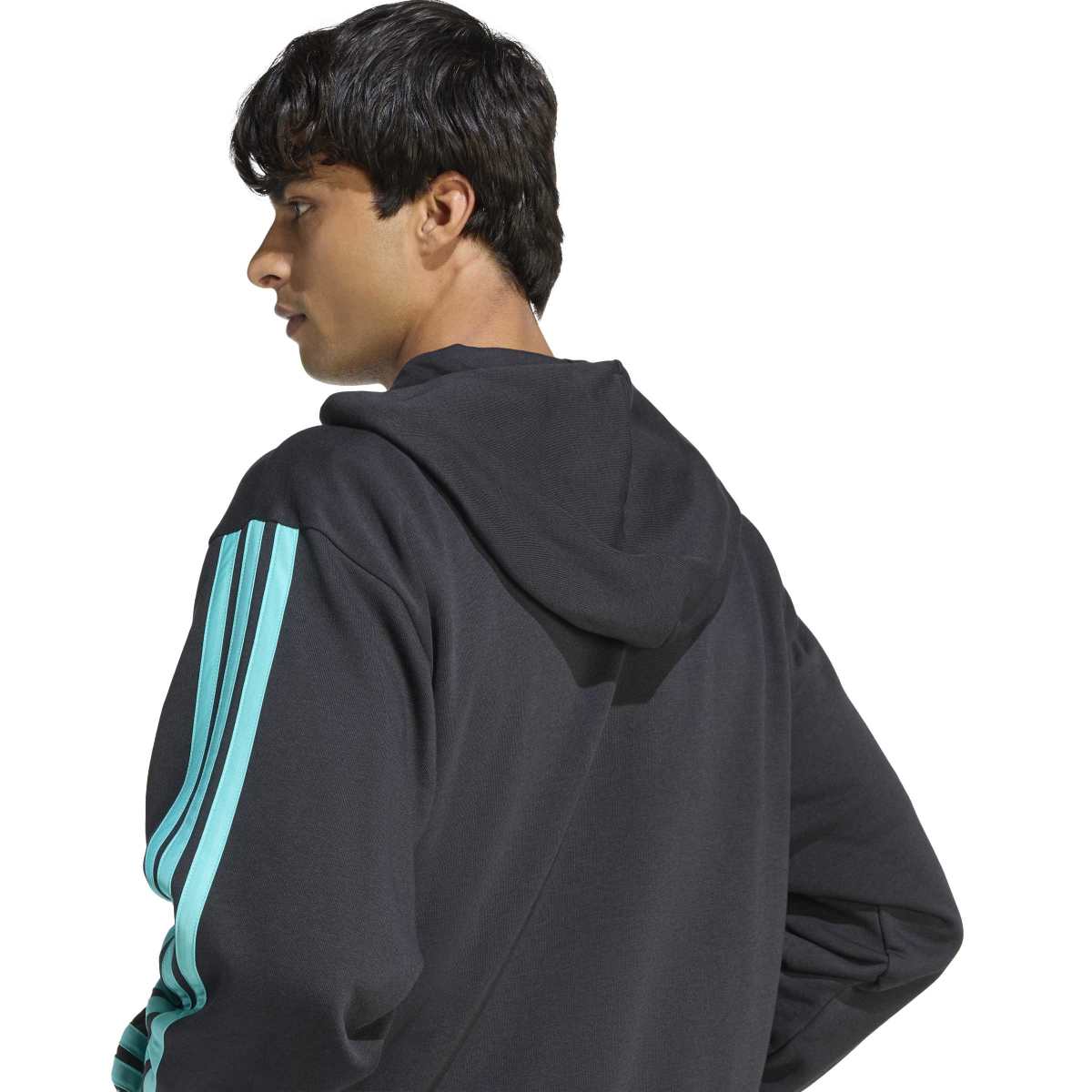 adidas Men's Mercedes - AMG Petronas Formula 1 Team DNA Full Zip Hoodie-6