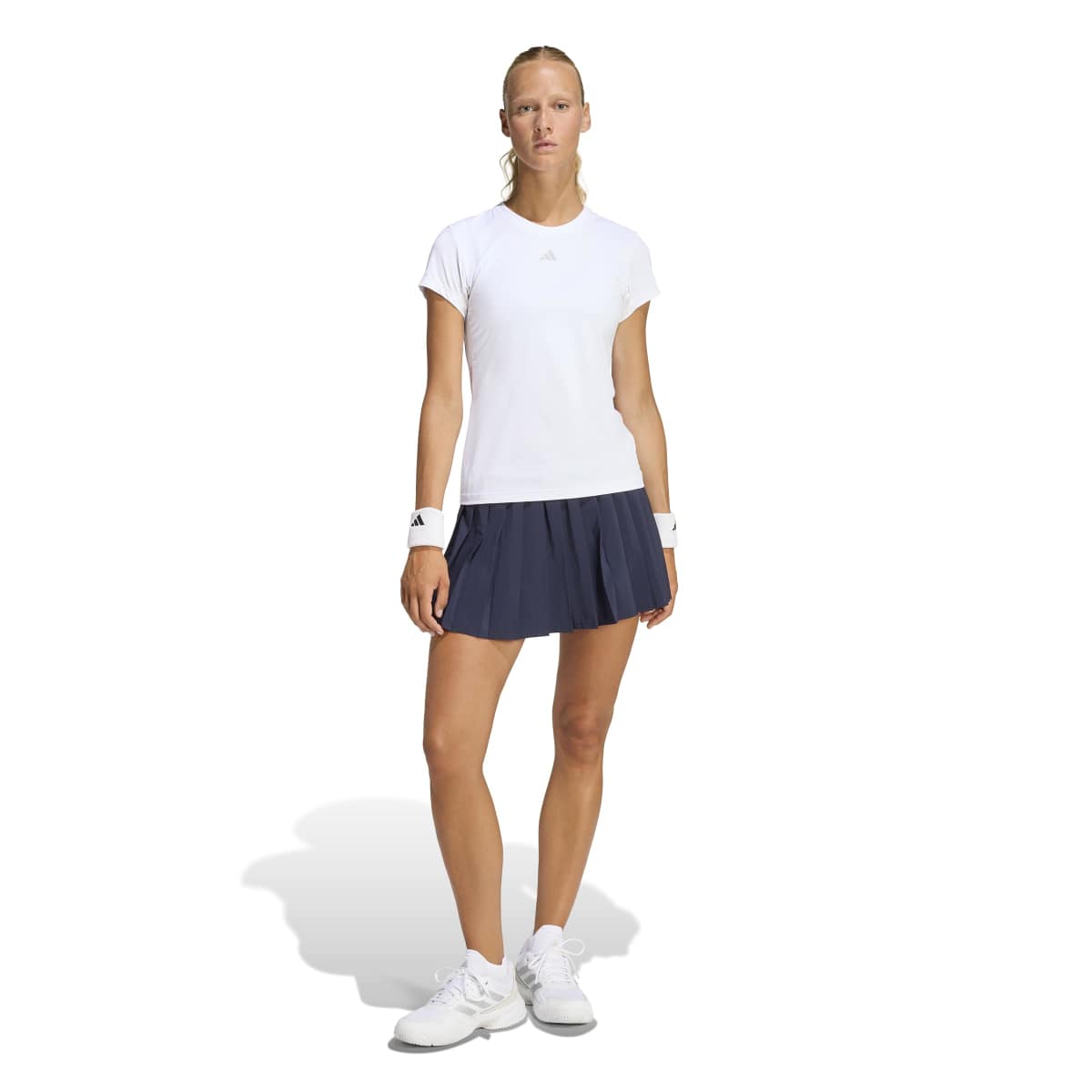 adidas Women's Tennis Climacool Freelift T-Shirt-4