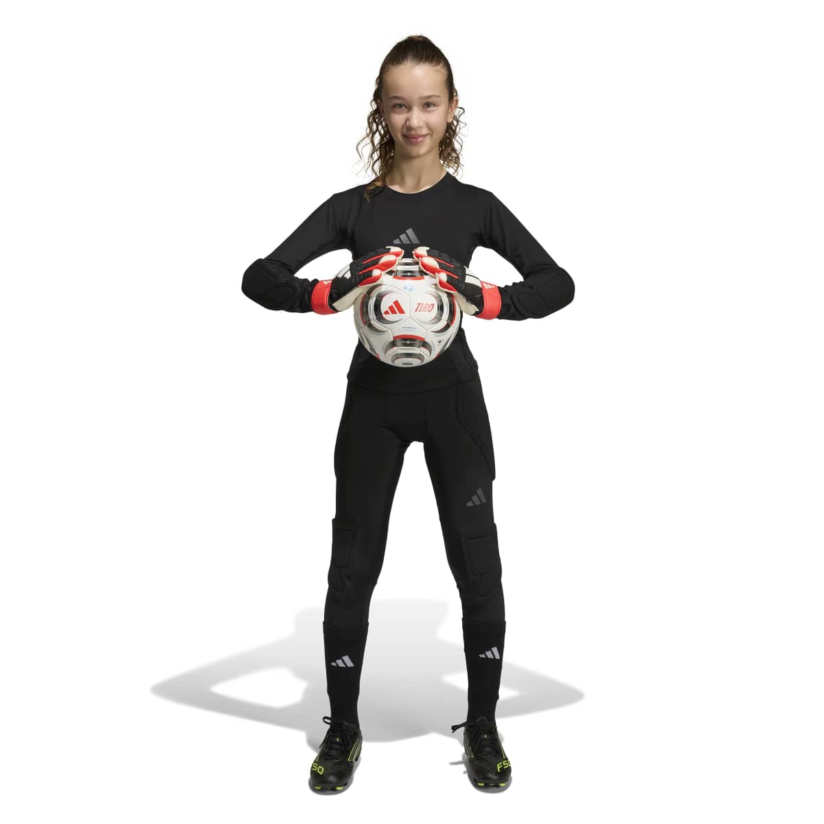 adidas Youth Padded Goalkeeper Baselayer Long Tight-3