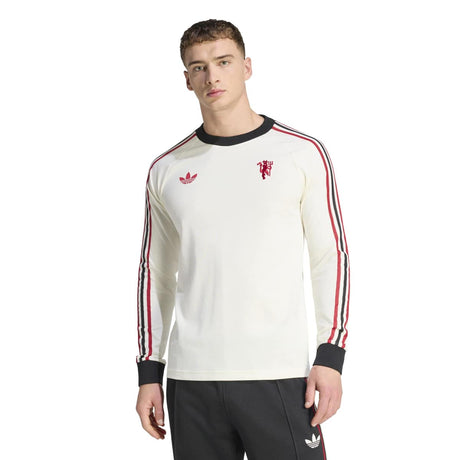 adidas Men's Manchester United Originals Long Sleeve T-Shirt-2