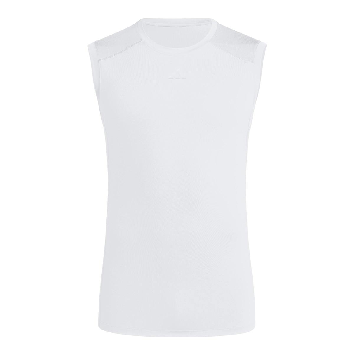 adidas Men's Techfit Sleeveless Tee (Tall)-2