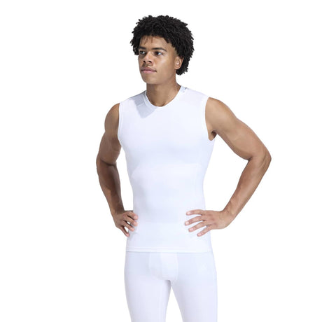 adidas Men's Techfit Sleeveless Tee (Tall)-4