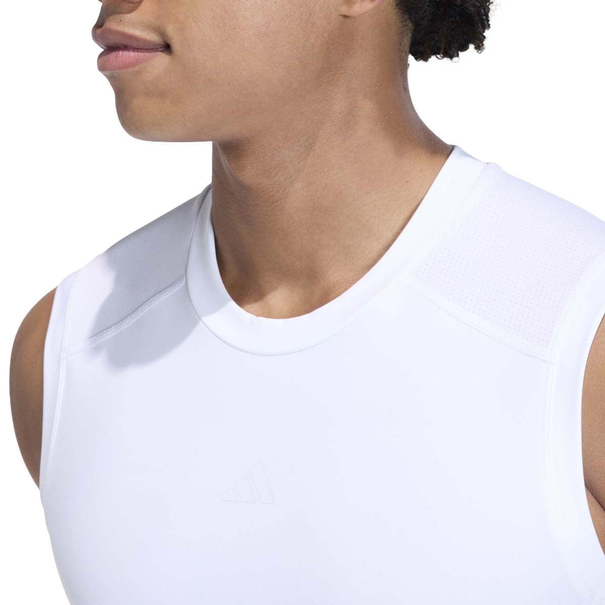 adidas Men's Techfit Sleeveless Tee (Tall)-7