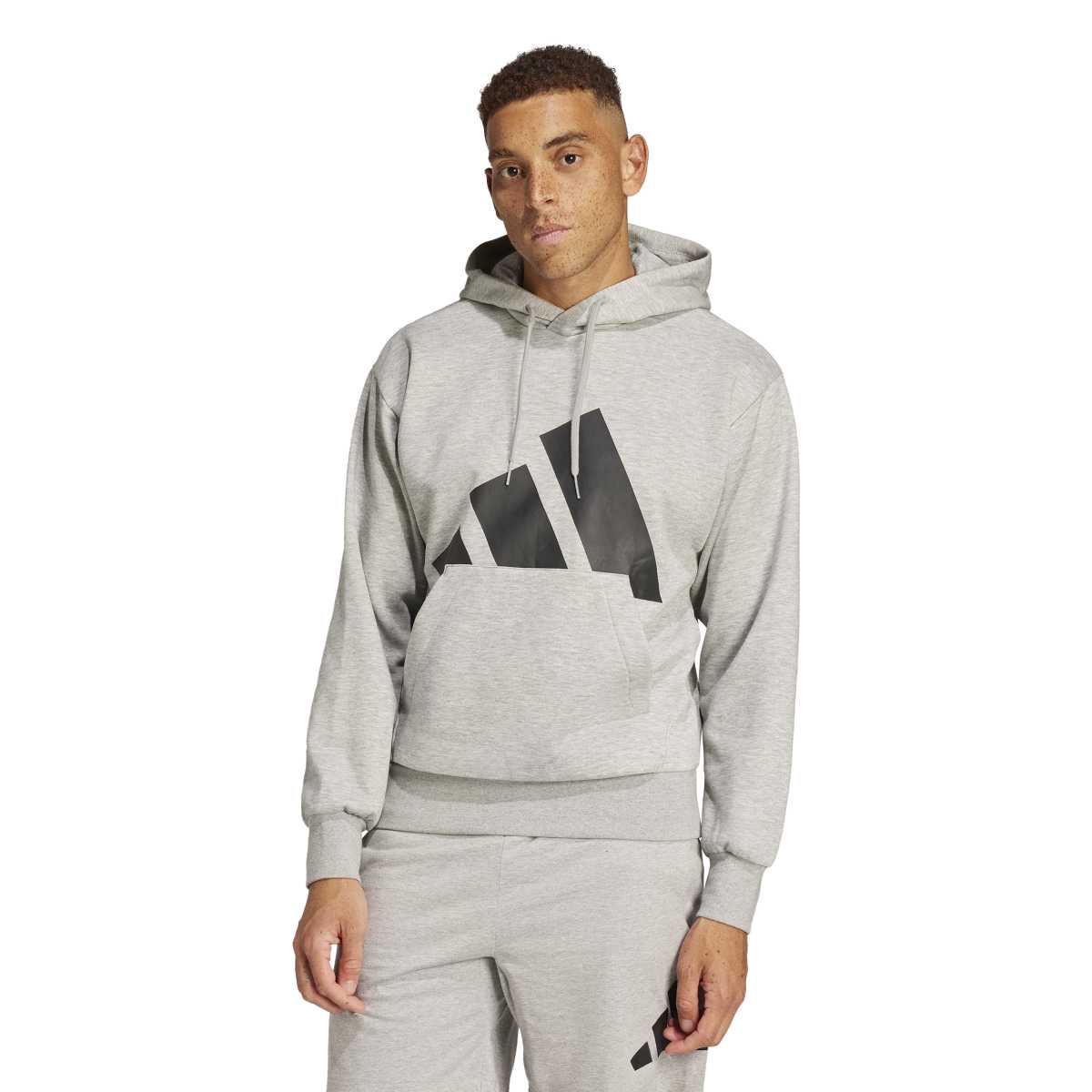adidas Men's Essentials Big Logo Fleece Hoodie-1