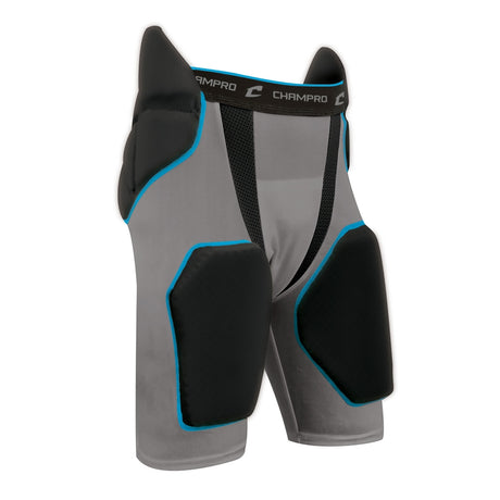 Champro Men's Integrated Football Girdle with Built-in Hip Pads
