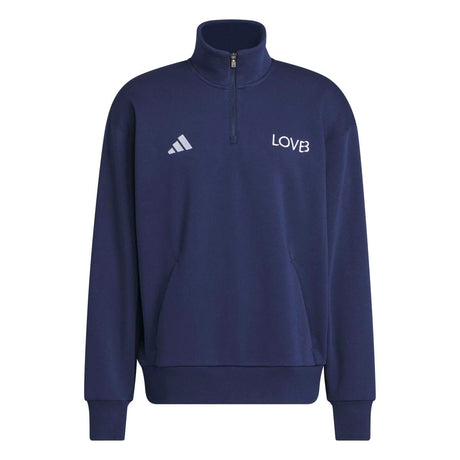 adidas Unisex LOVB Fleece Volleyball Quarter-Zip-2