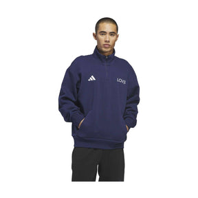 adidas Unisex LOVB Fleece Volleyball Quarter-Zip-1