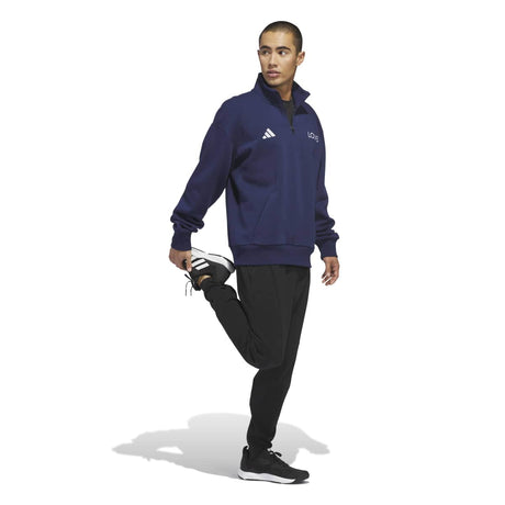 adidas Unisex LOVB Fleece Volleyball Quarter-Zip-3