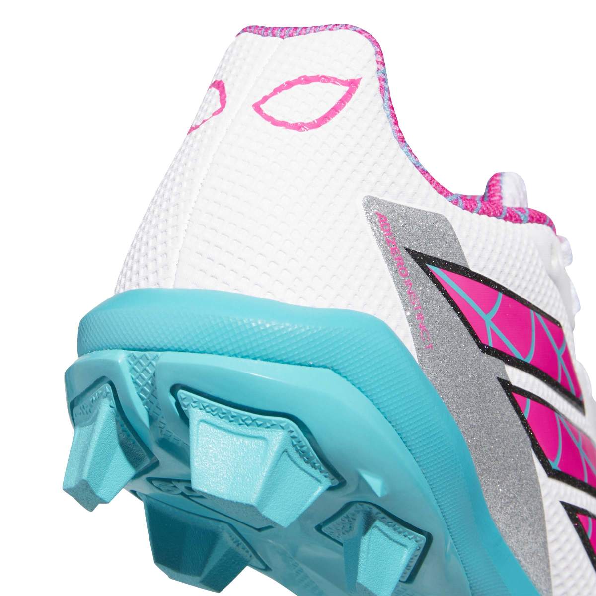 adidas Youth Marvel Spider-Man Adizero Instinct MD Softball Cleats-9