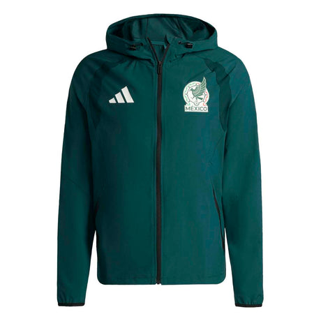 adidas Men's Mexico Tiro Travel Full Zip Windbreaker-1