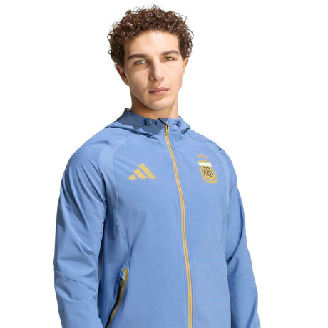 adidas Men's Argentina Tiro Travel Full Zip Windbreaker-5