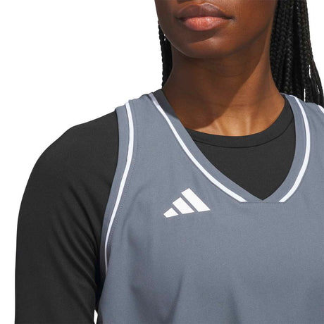 adidas Women's Game Elite Basketball Jersey-4