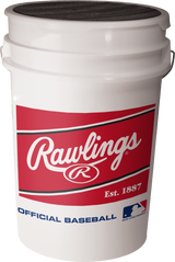 Rawlings MLB Baseball 6-gallon Bucket (6 Pack)