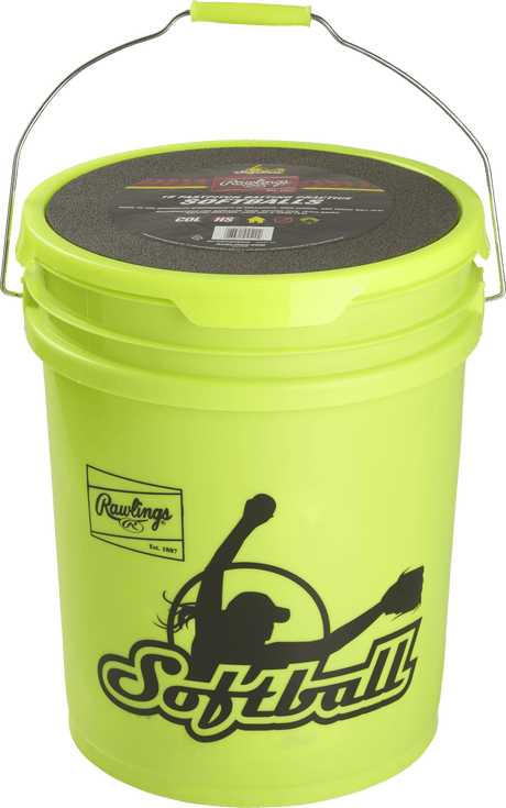 Rawlings 6 Gallon Collegiate/hs/travel Practice Ball/bucket Combo-2