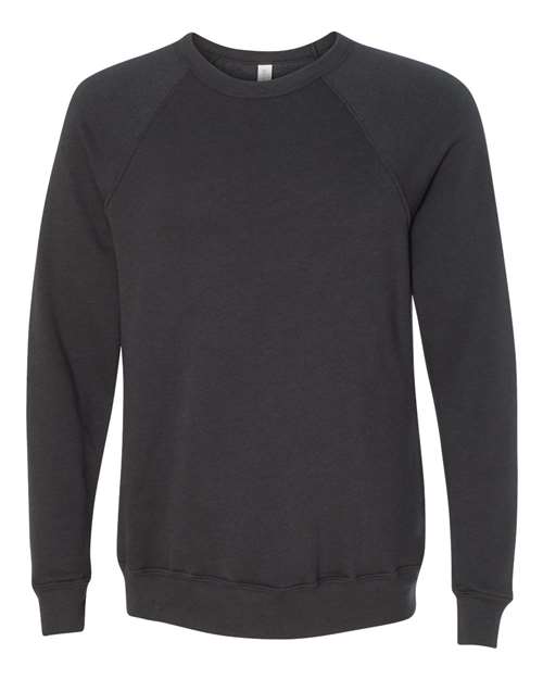 BELLA + CANVAS Unisex Sponge Fleece Raglan Sweatshirt BC3901 2/2 - Plus Mens Apparel Hoodies & Sweatshirts