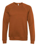 BELLA + CANVAS Unisex Sponge Fleece Raglan Sweatshirt BC3901 2/2 - Plus Mens Apparel Hoodies & Sweatshirts