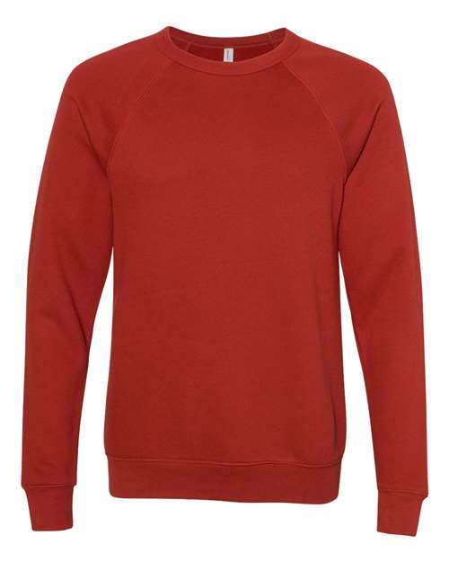 BELLA + CANVAS Unisex Sponge Fleece Raglan Sweatshirt BC3901 2/2 - Plus Mens Apparel Hoodies & Sweatshirts
