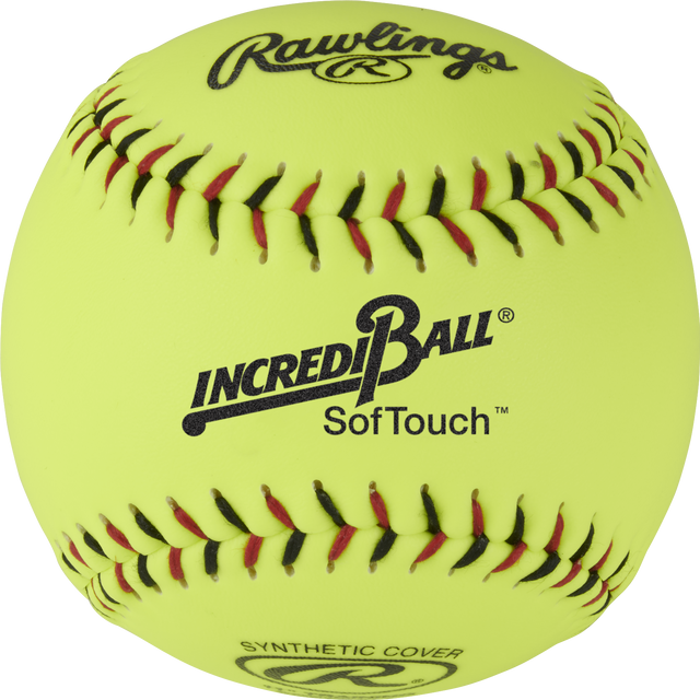 Rawlings One Dozen Incredi-ball 11" Yellow Softtouch Softballs