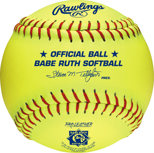 Rawlings 12-inch Official Babe Ruth Softball