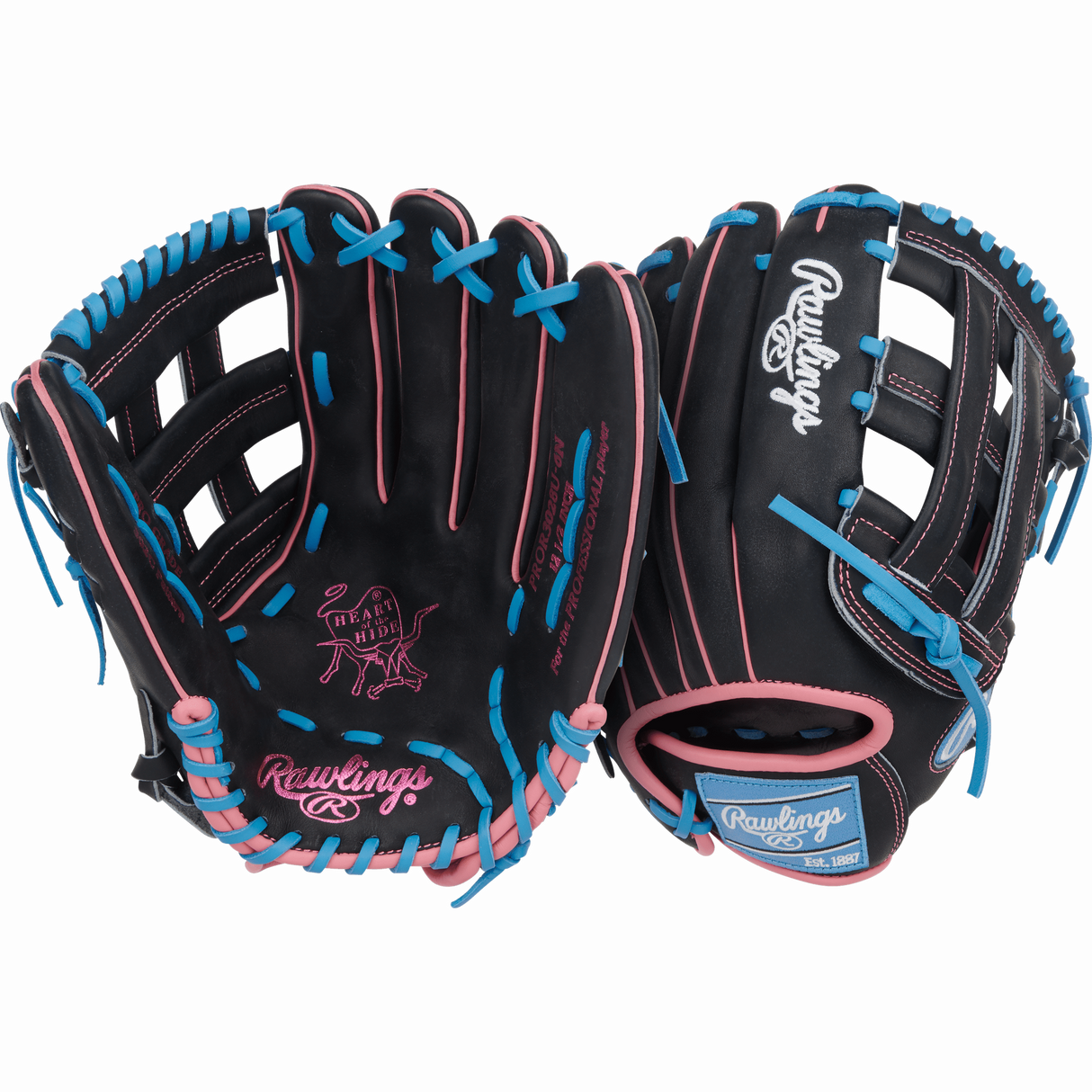 Rawlings Heart of the Hide 12.5" Outfield Baseball Glove-1
