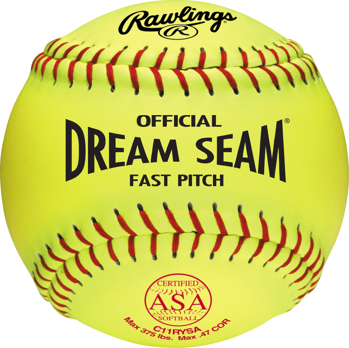 Rawlings 11-inch Official USA Nfhs Fastpitch Softball