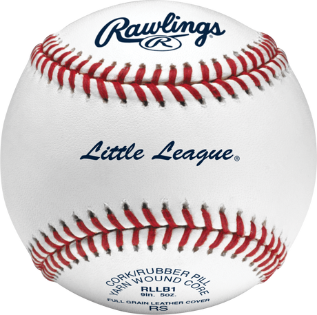 Rawlings RLLB1 Little League Competition Grade Baseballs - 1 Dozen