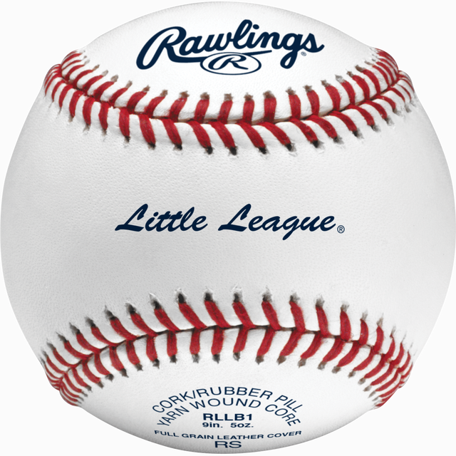 Rawlings RLLB1 Little League Competition Grade Baseballs - 1 Dozen