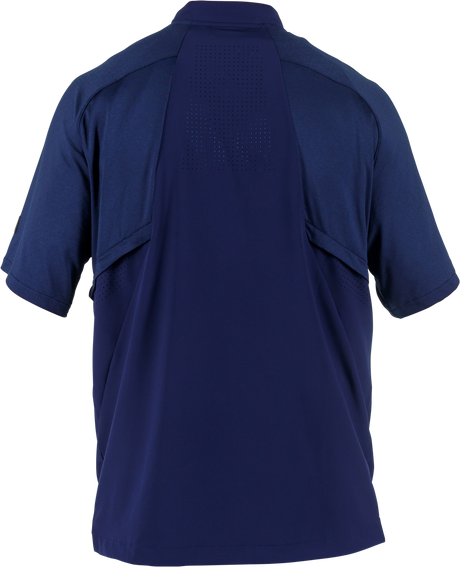 Rawlings Men's Gold Collection 1/4 Zip Short Sleeve Jacket-2